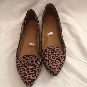Cheetah print flats